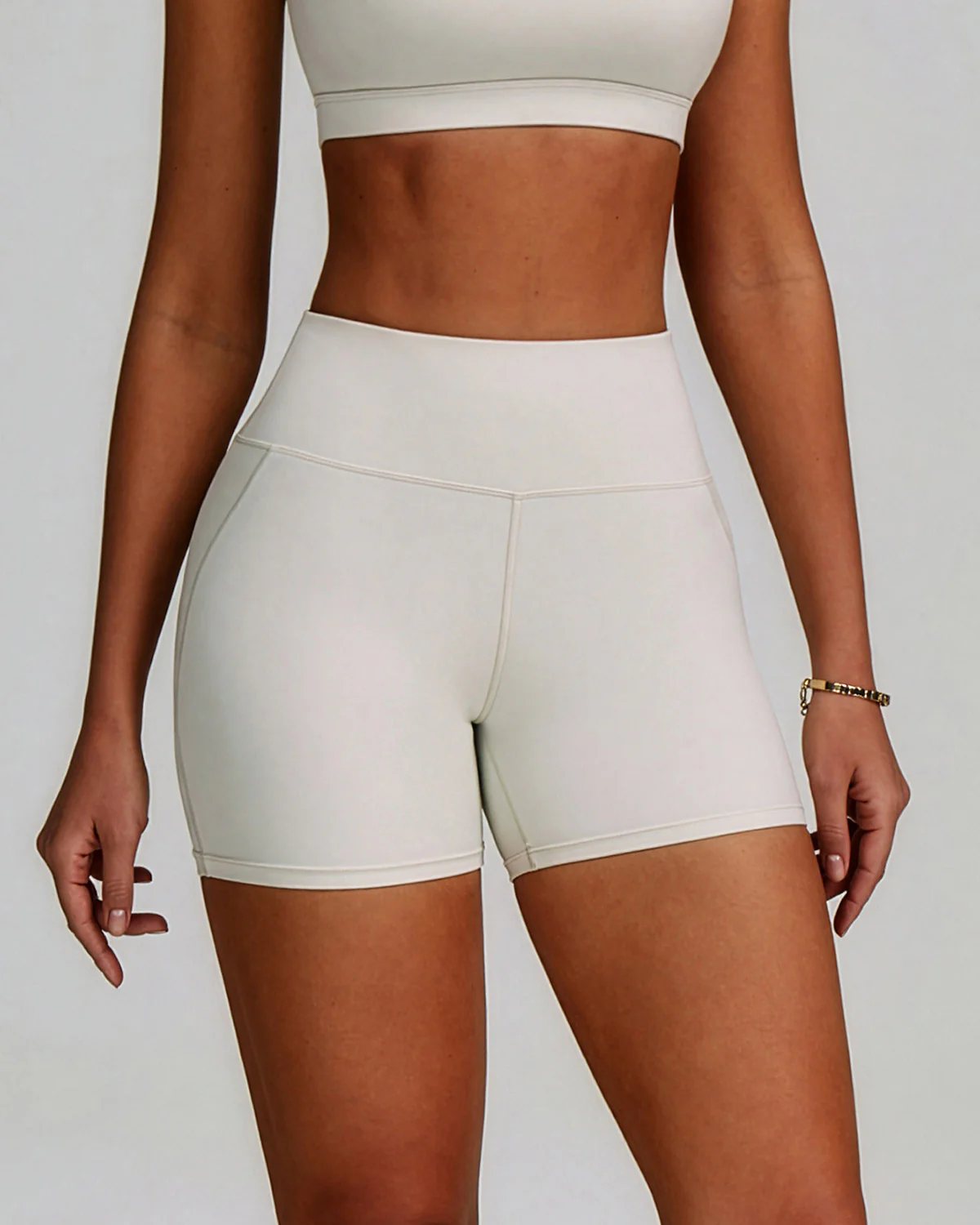 Mira Shorts - Oyster - Image 2
