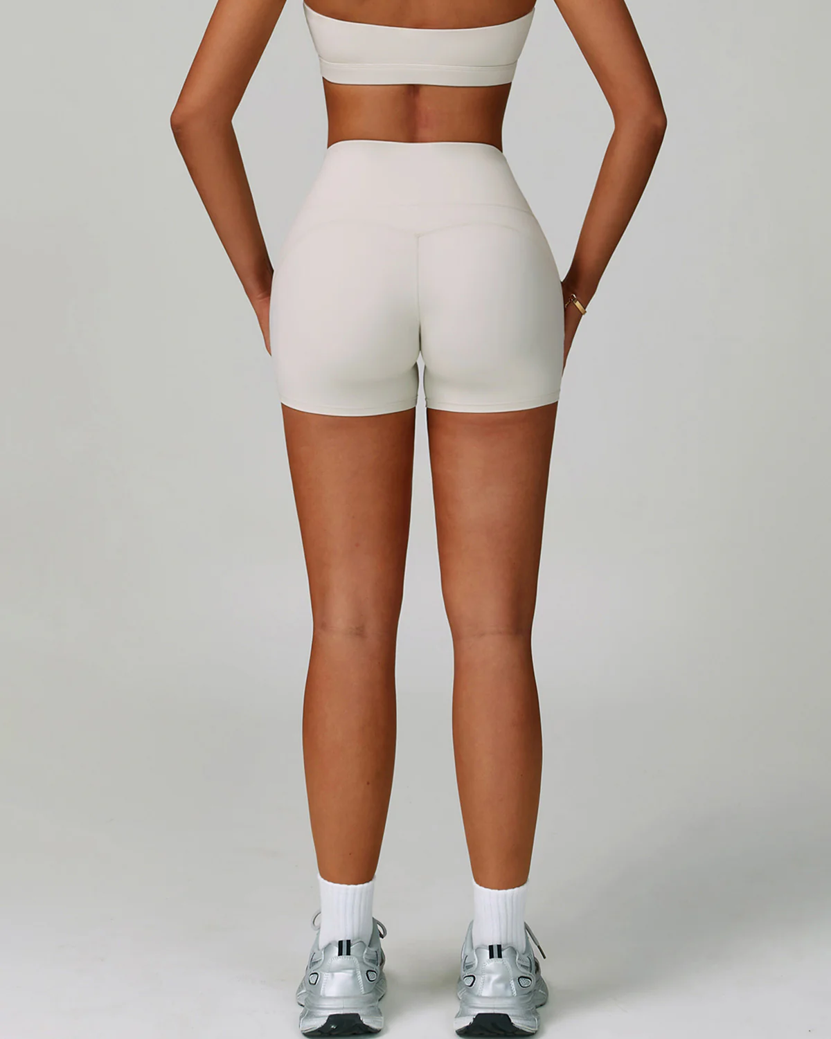 Mira Shorts - Oyster - Image 3