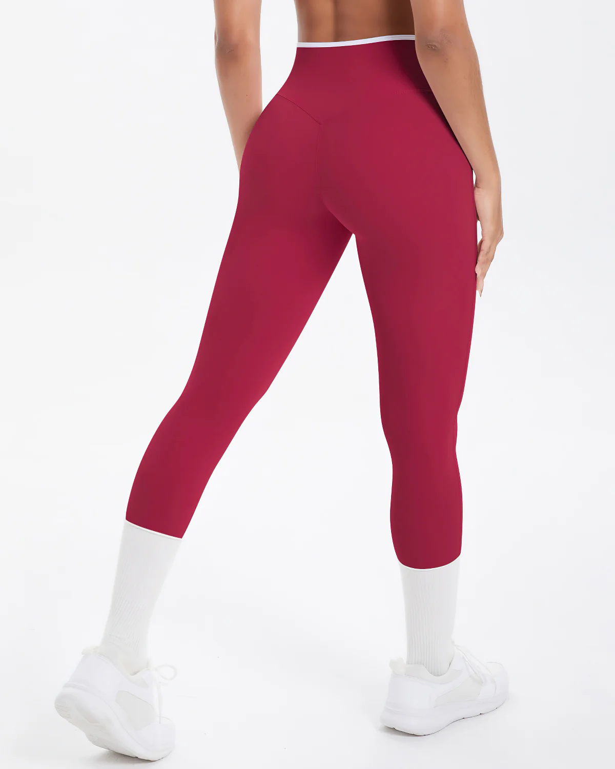 Niam Seamless Leggings - Red - Image 5