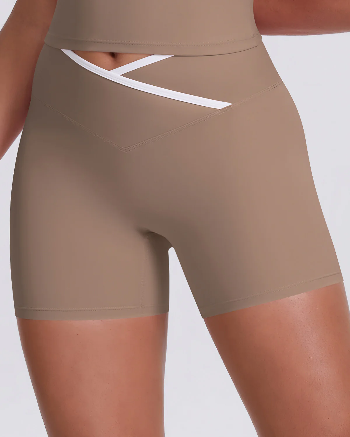 Niam Seamless Shorts - Cocoa - Image 3