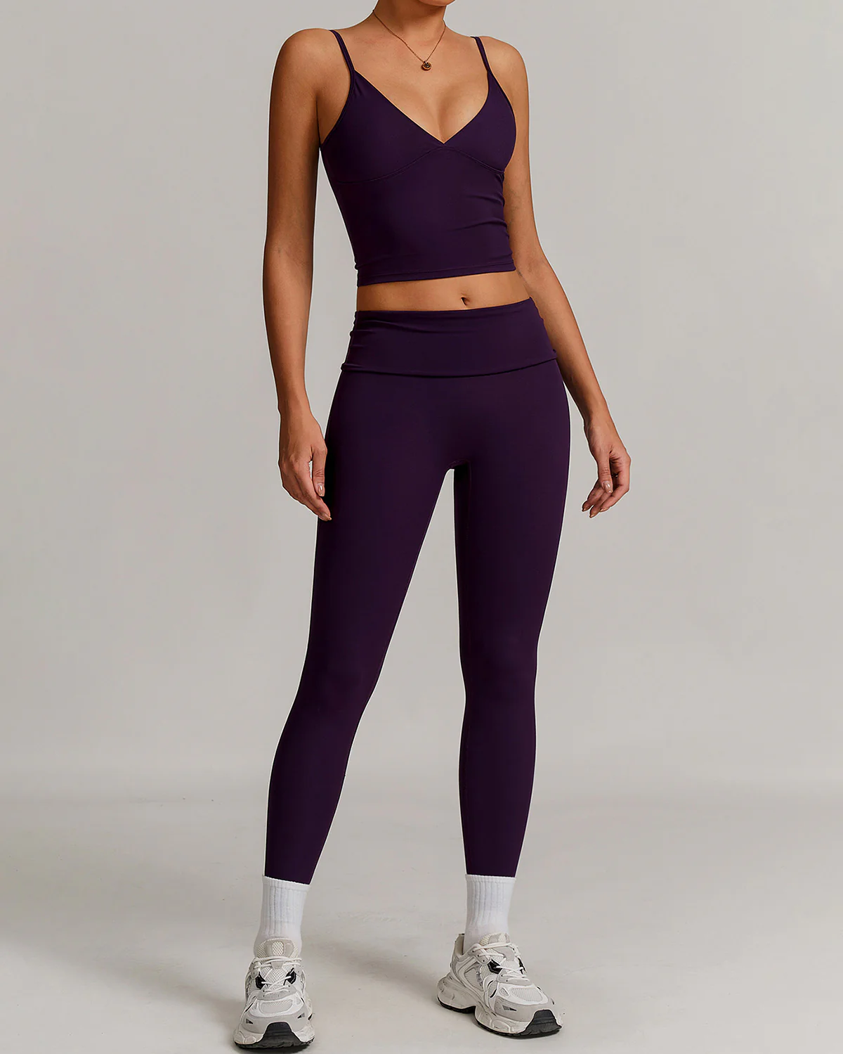 Paloma Seamless Leggings - Purple - Image 5