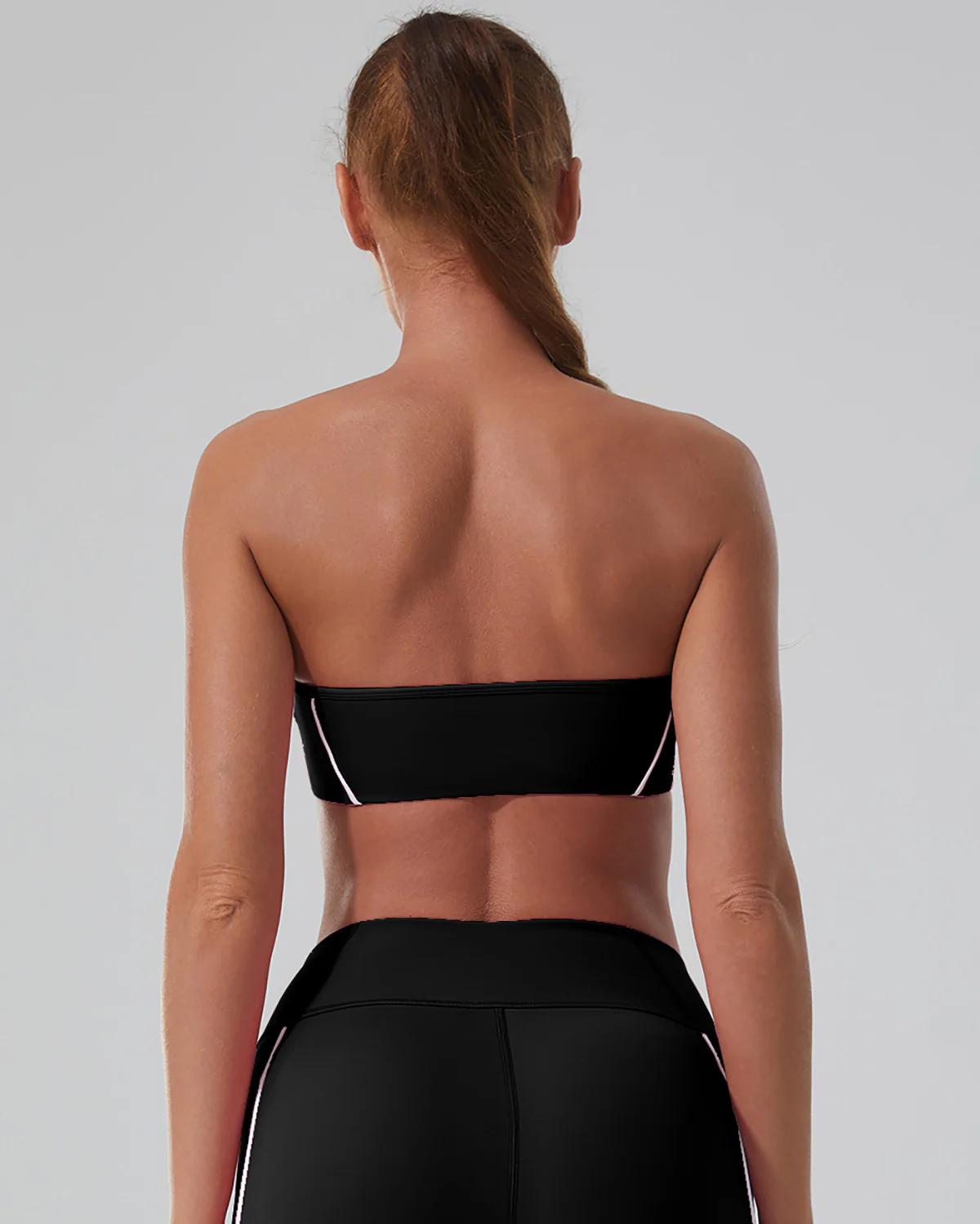 Pearl Tank Bra - Black - Image 2