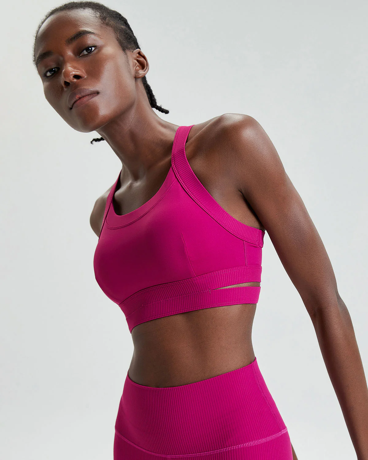 Philomena Active Bra - Fuchsia - Image 3