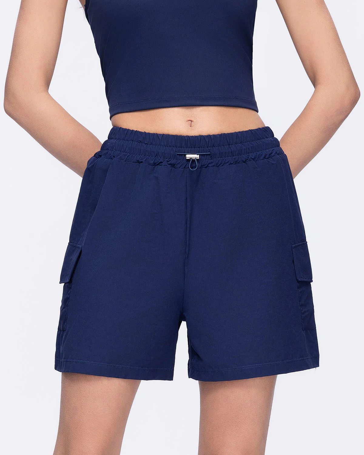 Phoebe Shorts - Navy - Image 3