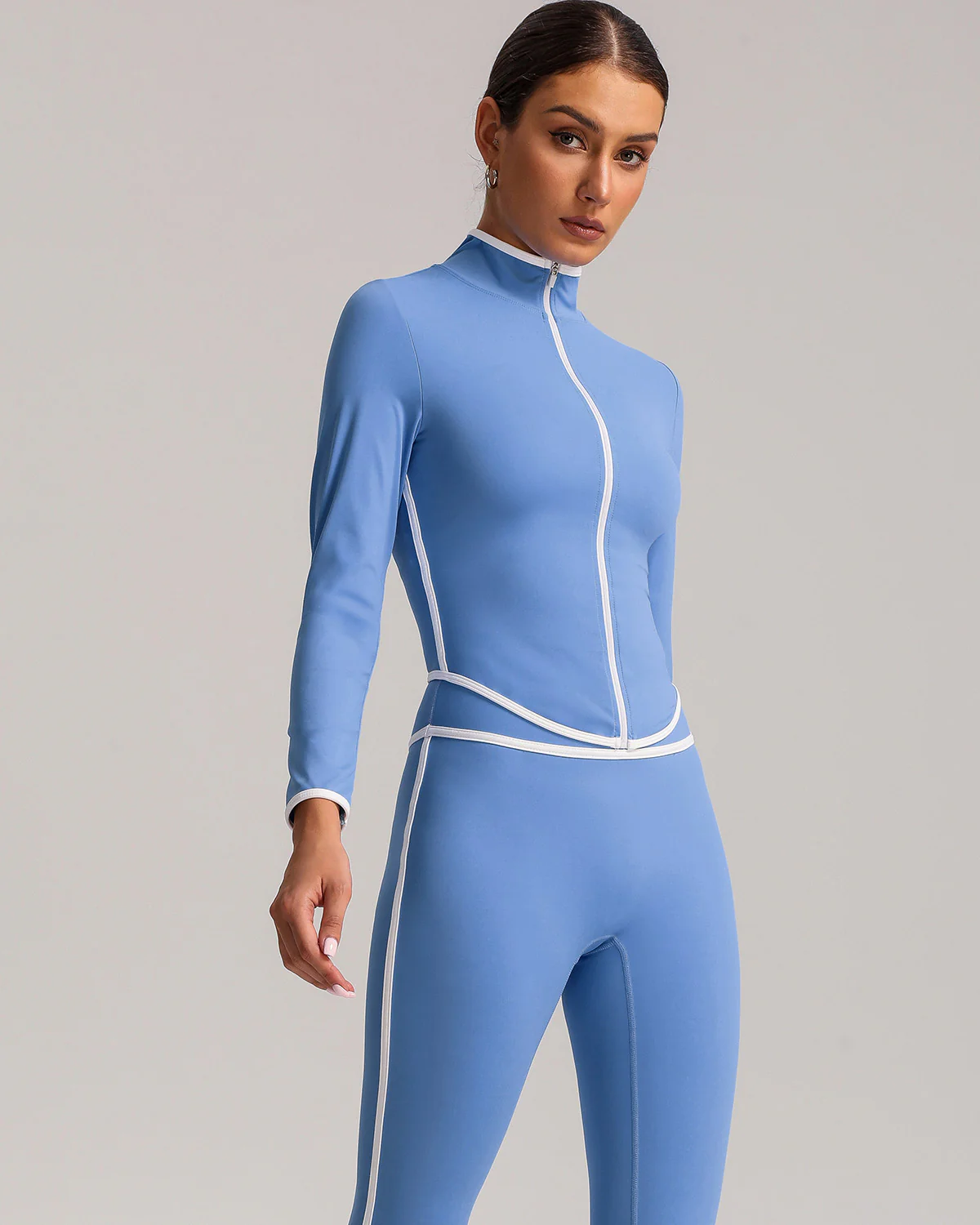 Raina Jacket - Blue - Image 6