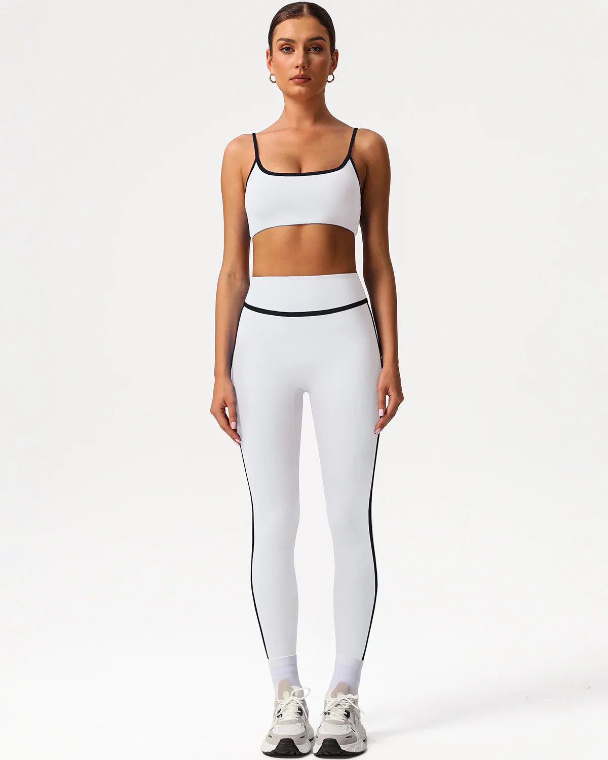 Raina Sports Bra - White - Image 8