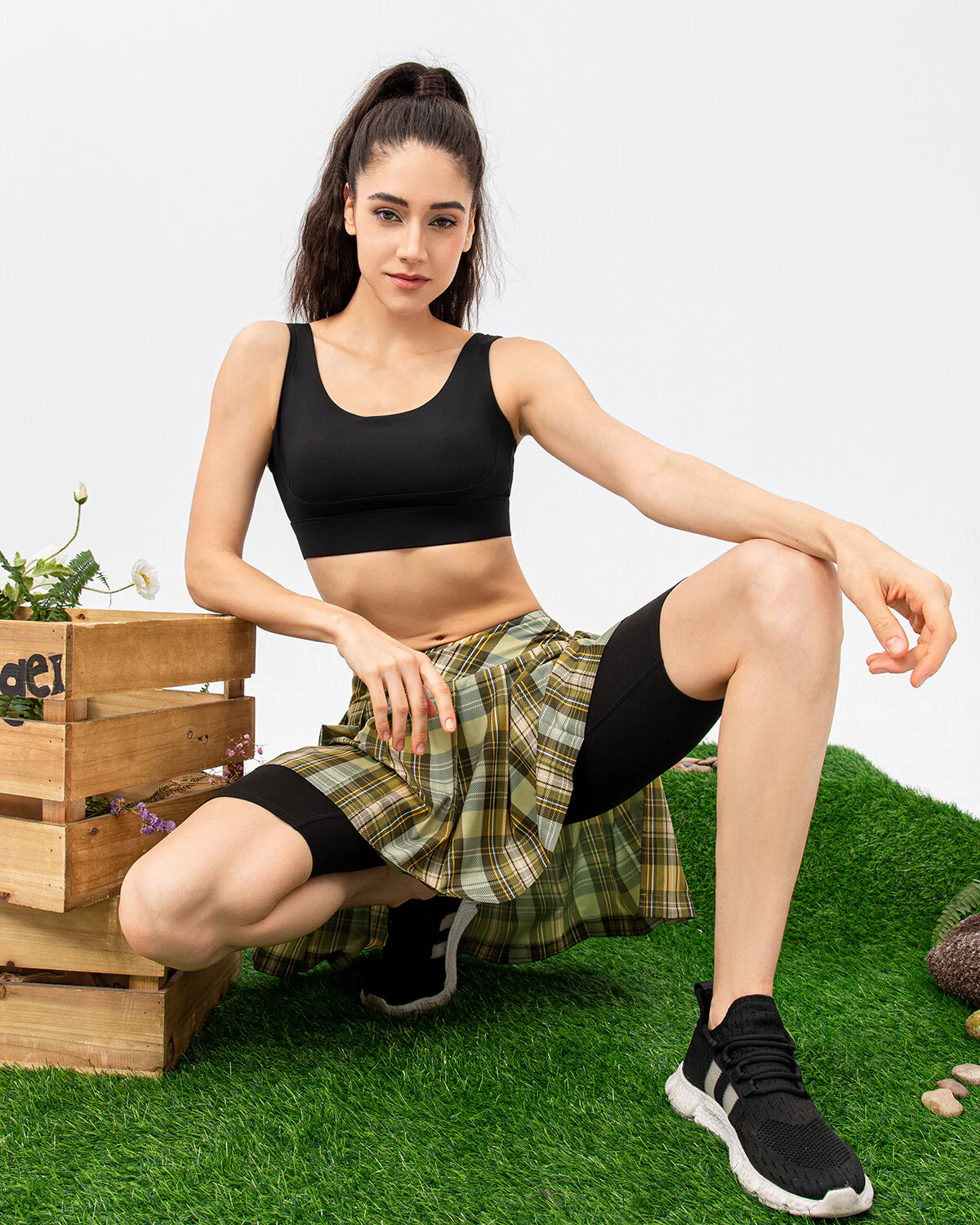 Remi Skirt - Green - Image 8
