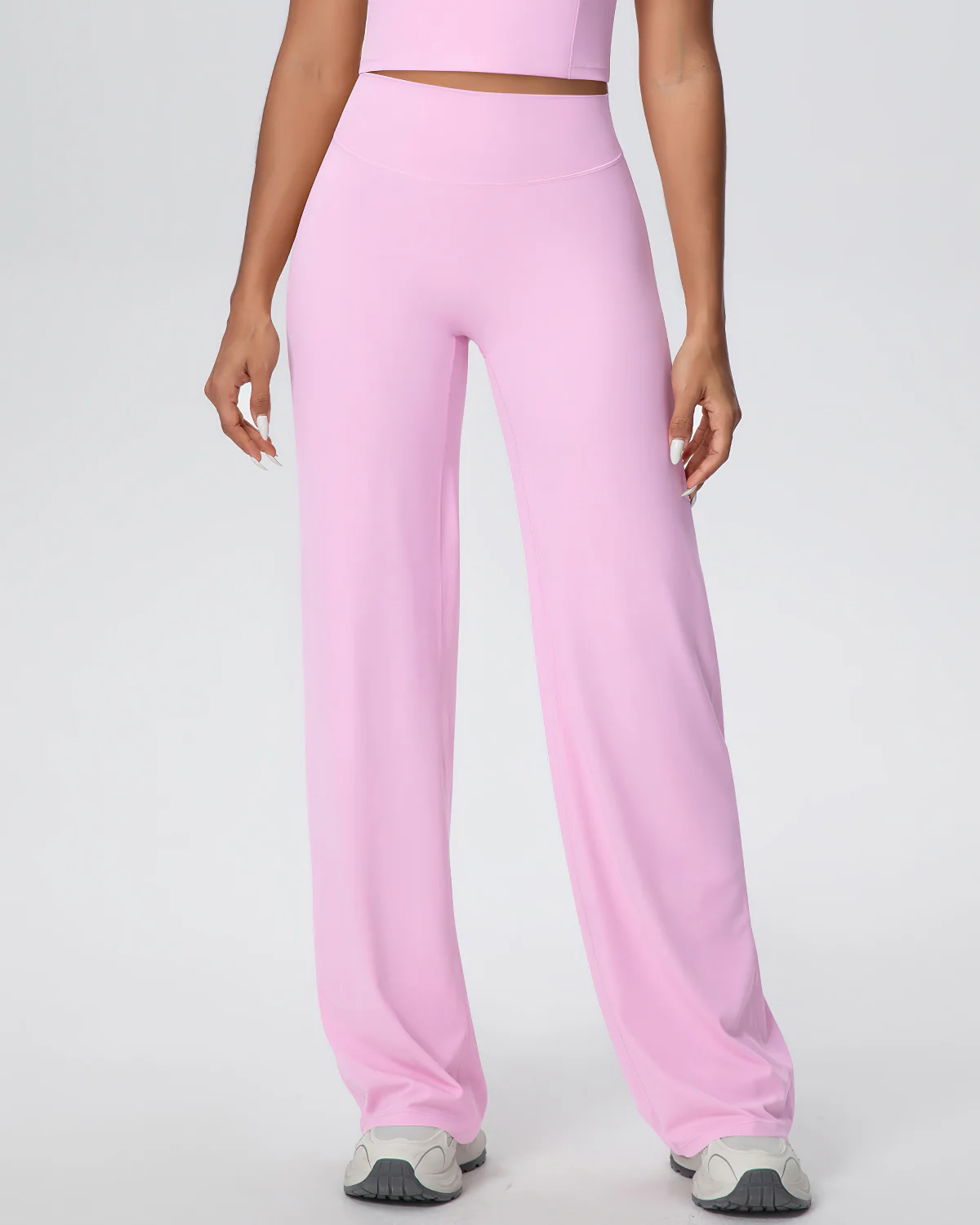 Rowan Flare Leggings - Pink - Image 6