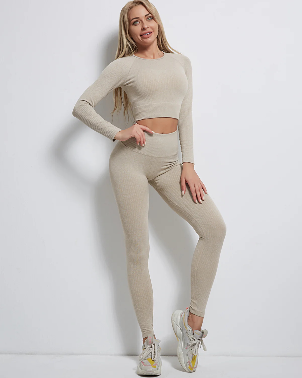 Rozy Ribbed Seamless Long Sleeve - Image 23