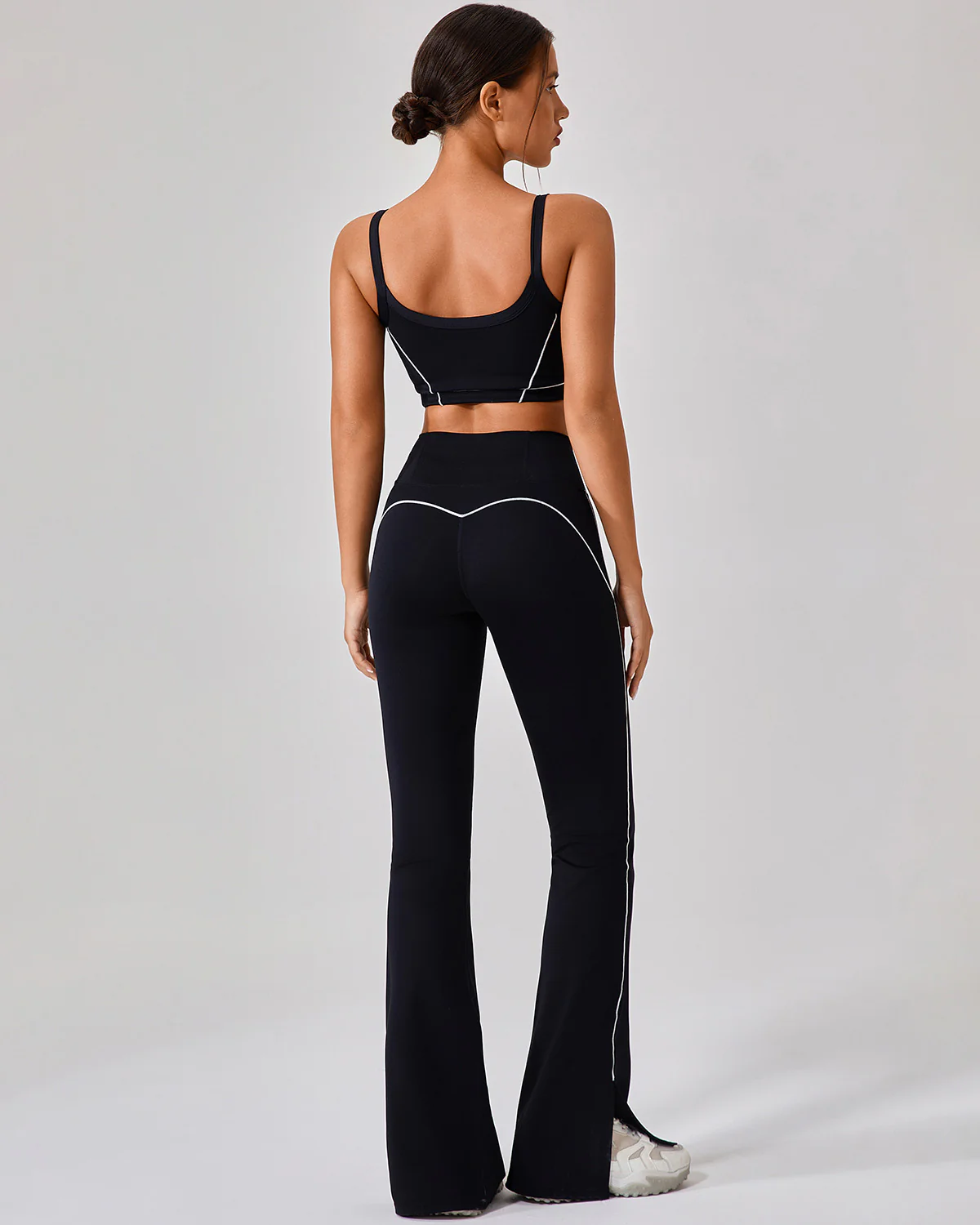 Ruby Flare Leggings - Black - Image 5