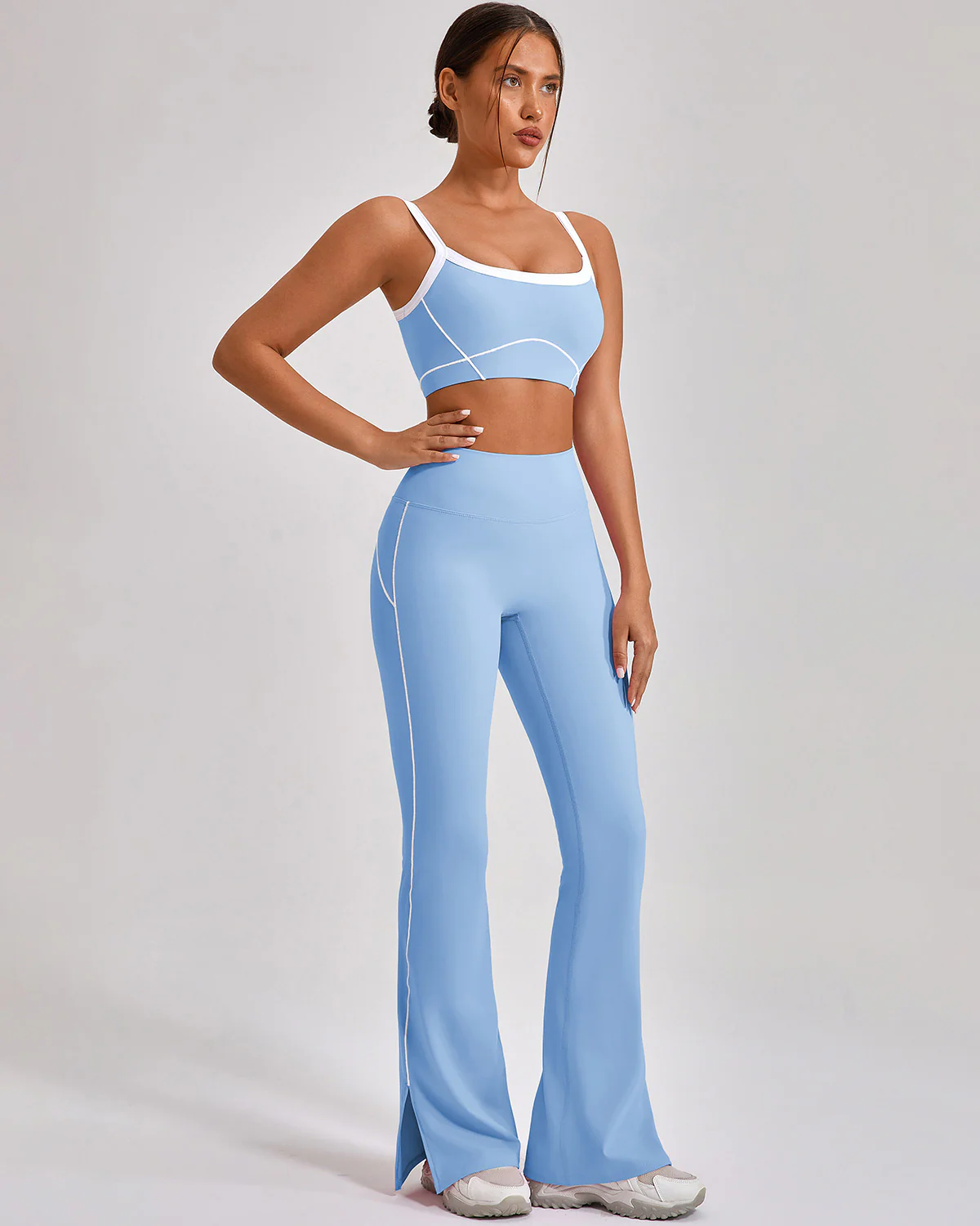 Ruby Sports Bra - Blue - Image 5