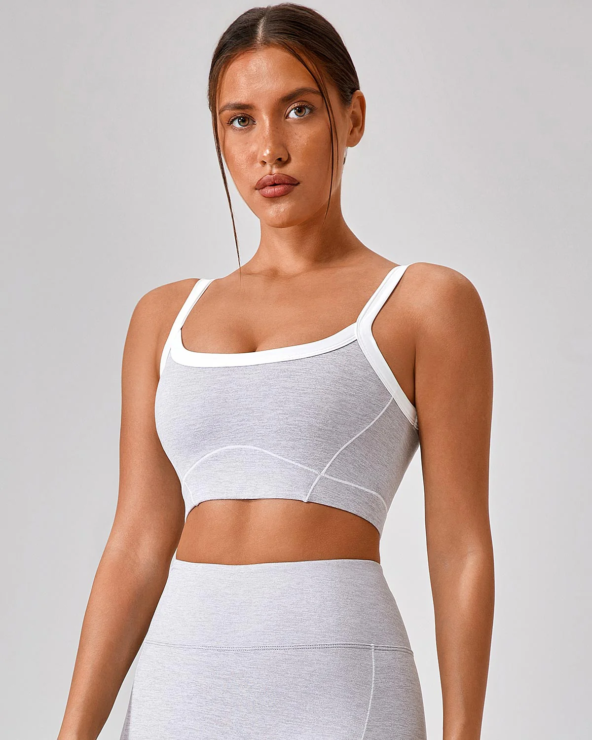 Ruby Sports Bra - Grey - Image 3