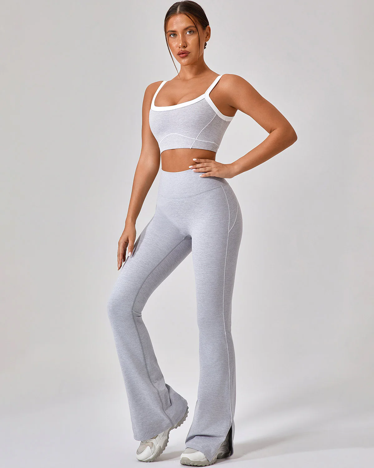 Ruby Sports Bra - Grey - Image 5