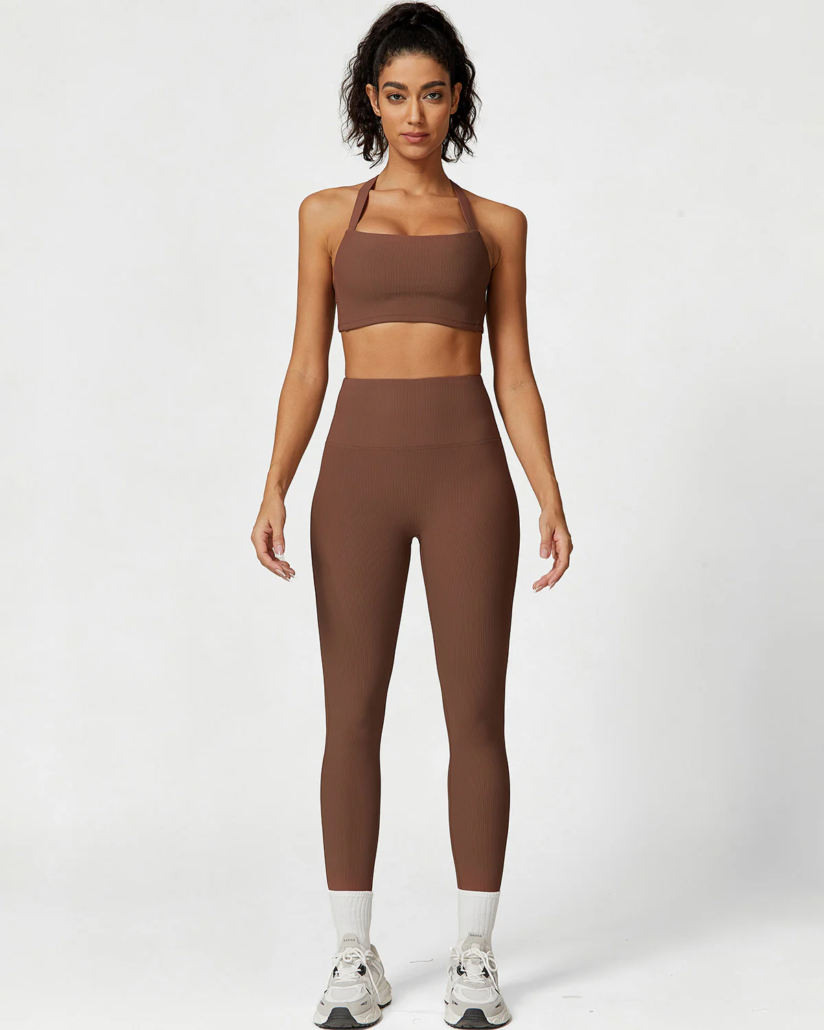 Sabrina Active Bra - Brown - Image 4