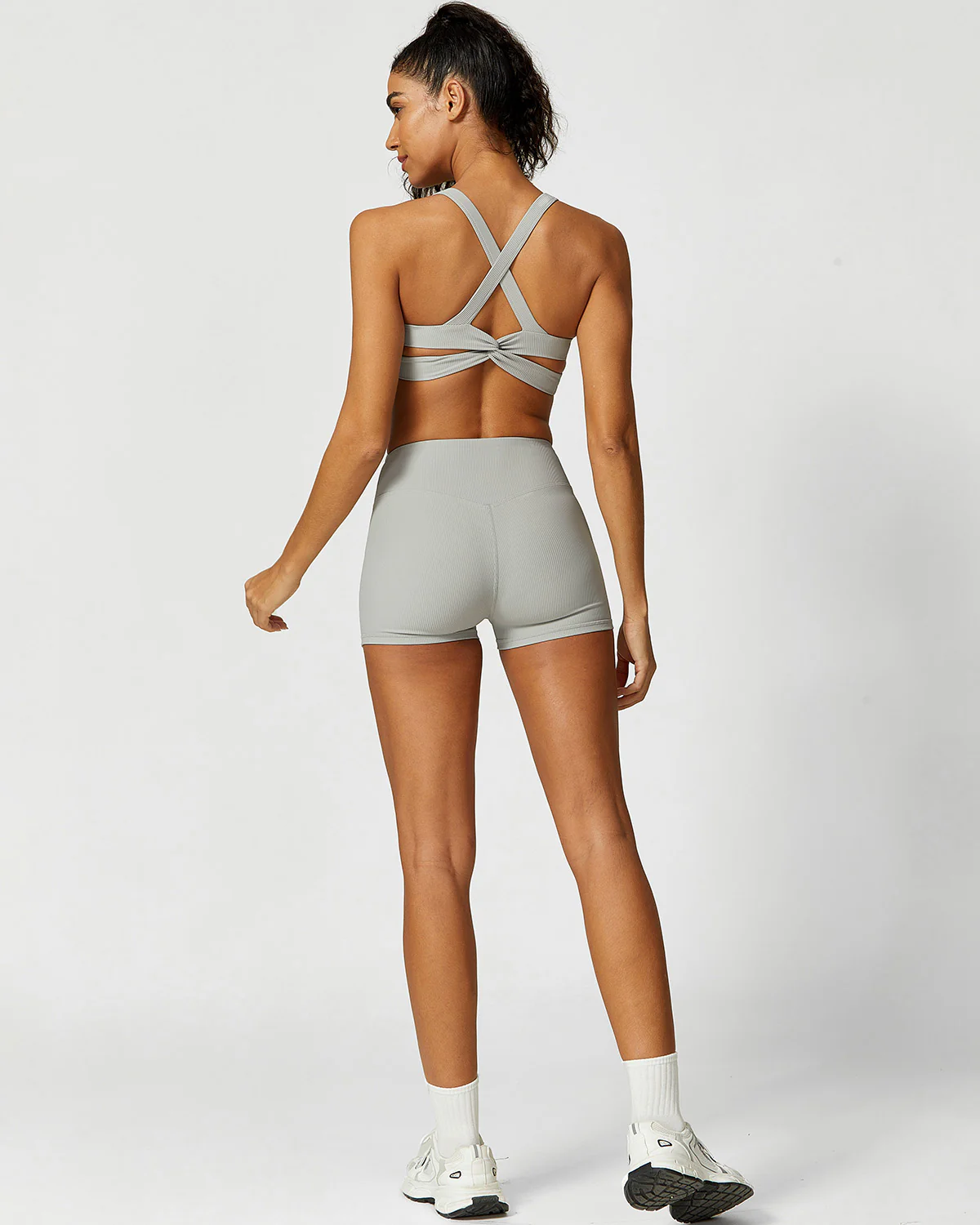 Sabrina Active Bra - Grey - Image 5