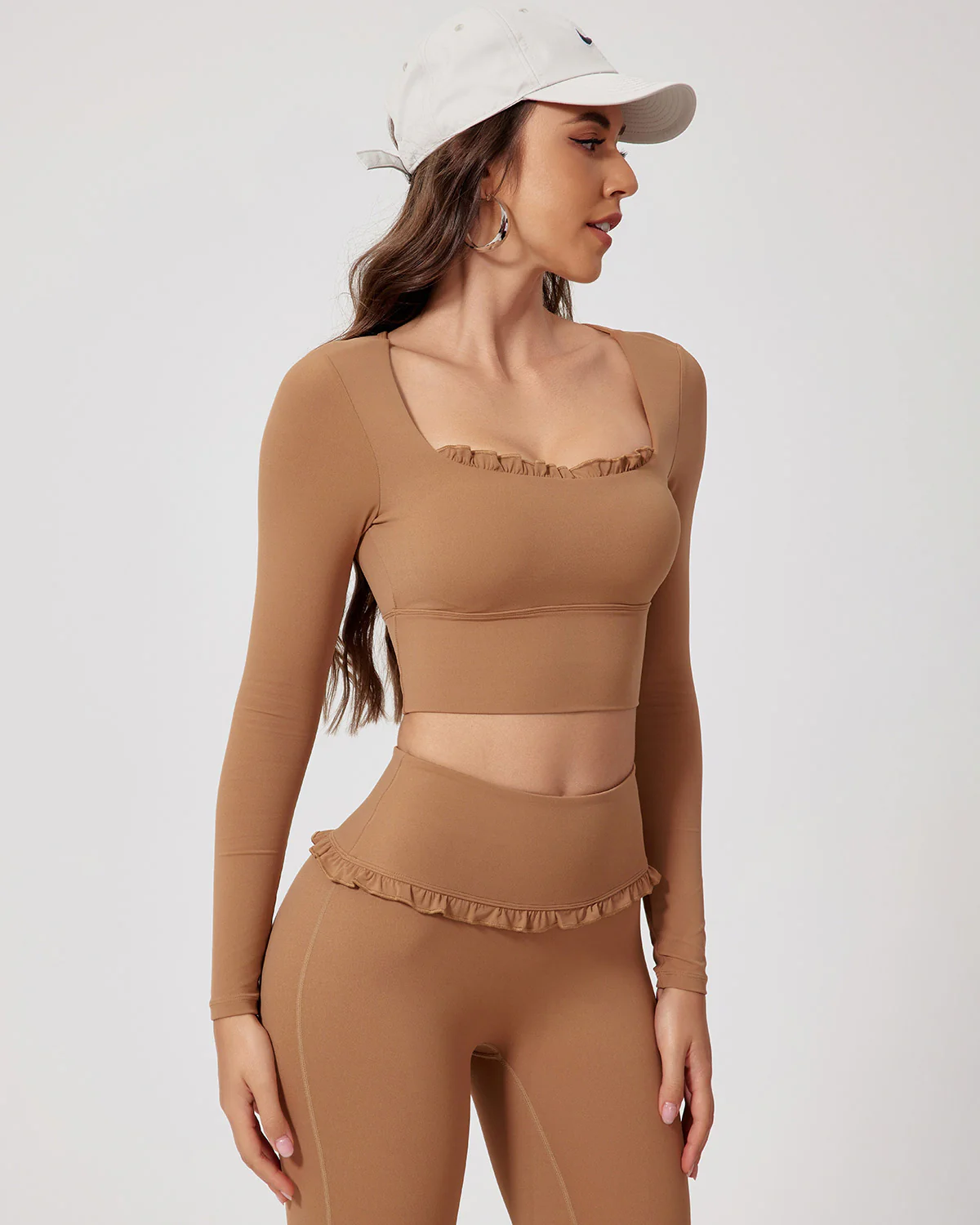 Seraphina Long Sleeve - Cinnamon - Image 3