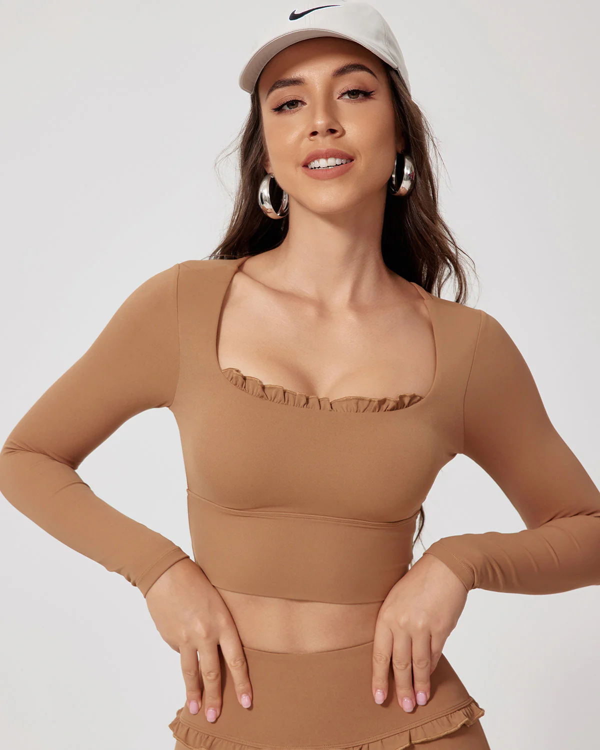 Seraphina Long Sleeve - Cinnamon - Image 4
