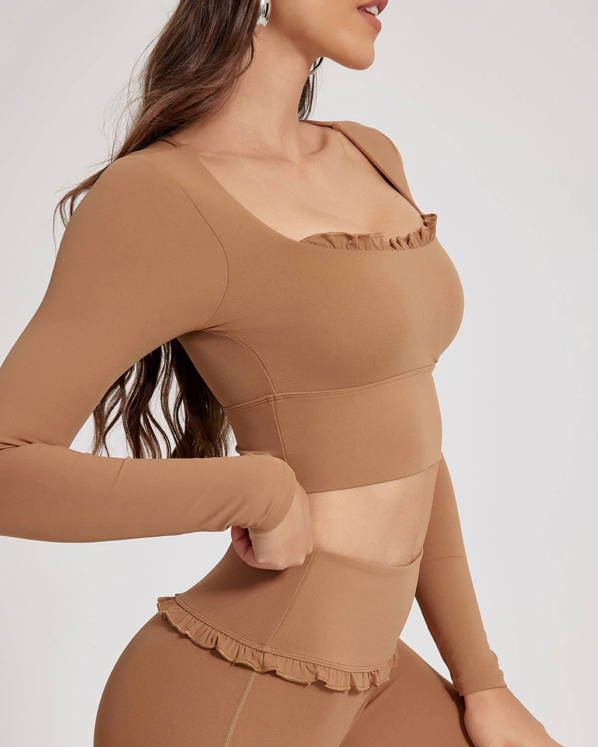 Seraphina Long Sleeve - Cinnamon - Image 5