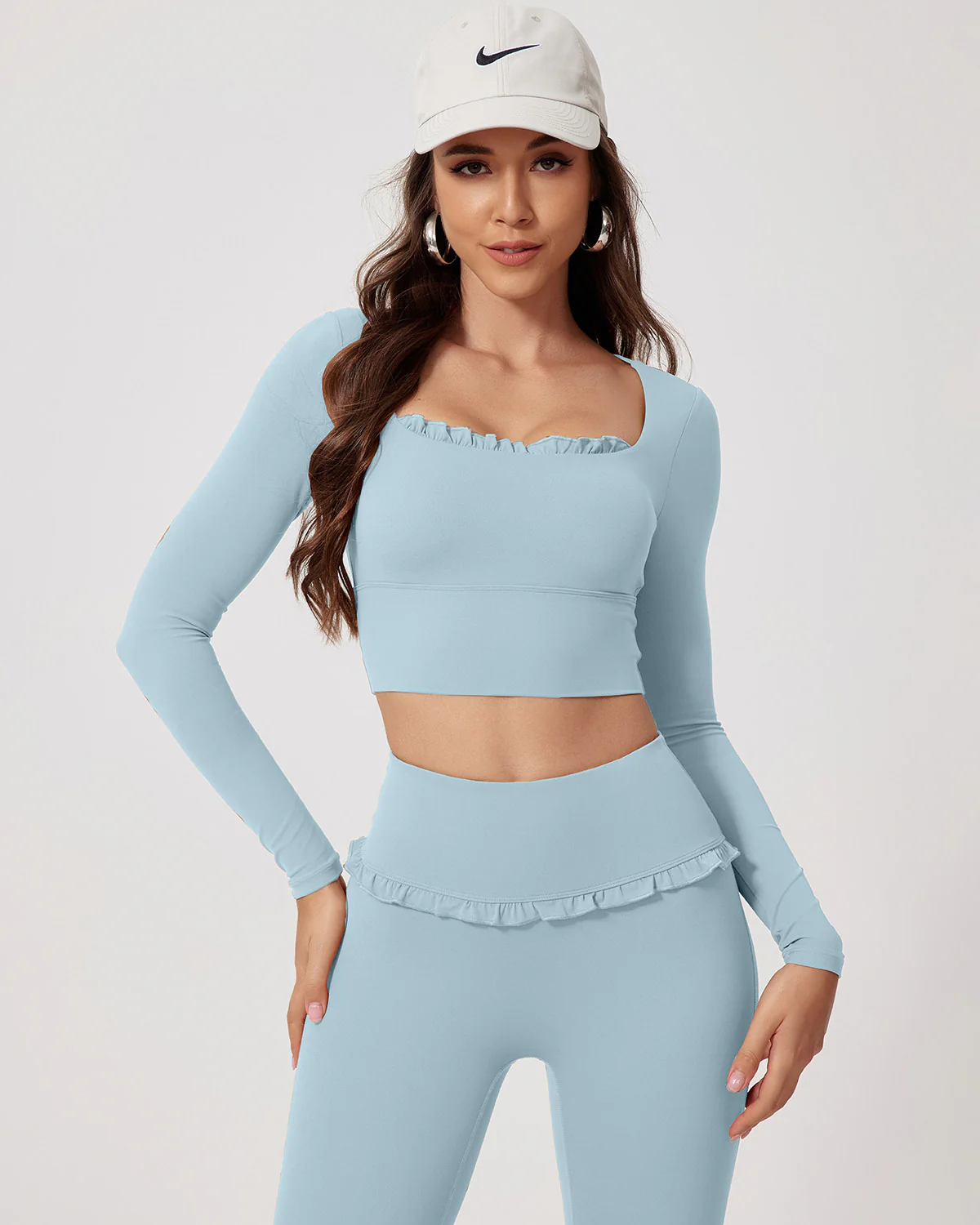 Seraphina Long Sleeve - Sky Blue - Image 3