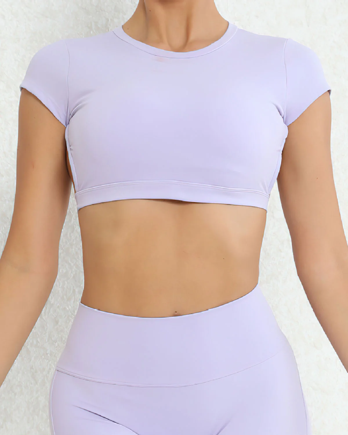 Siena Crop Top - Lilac - Image 2