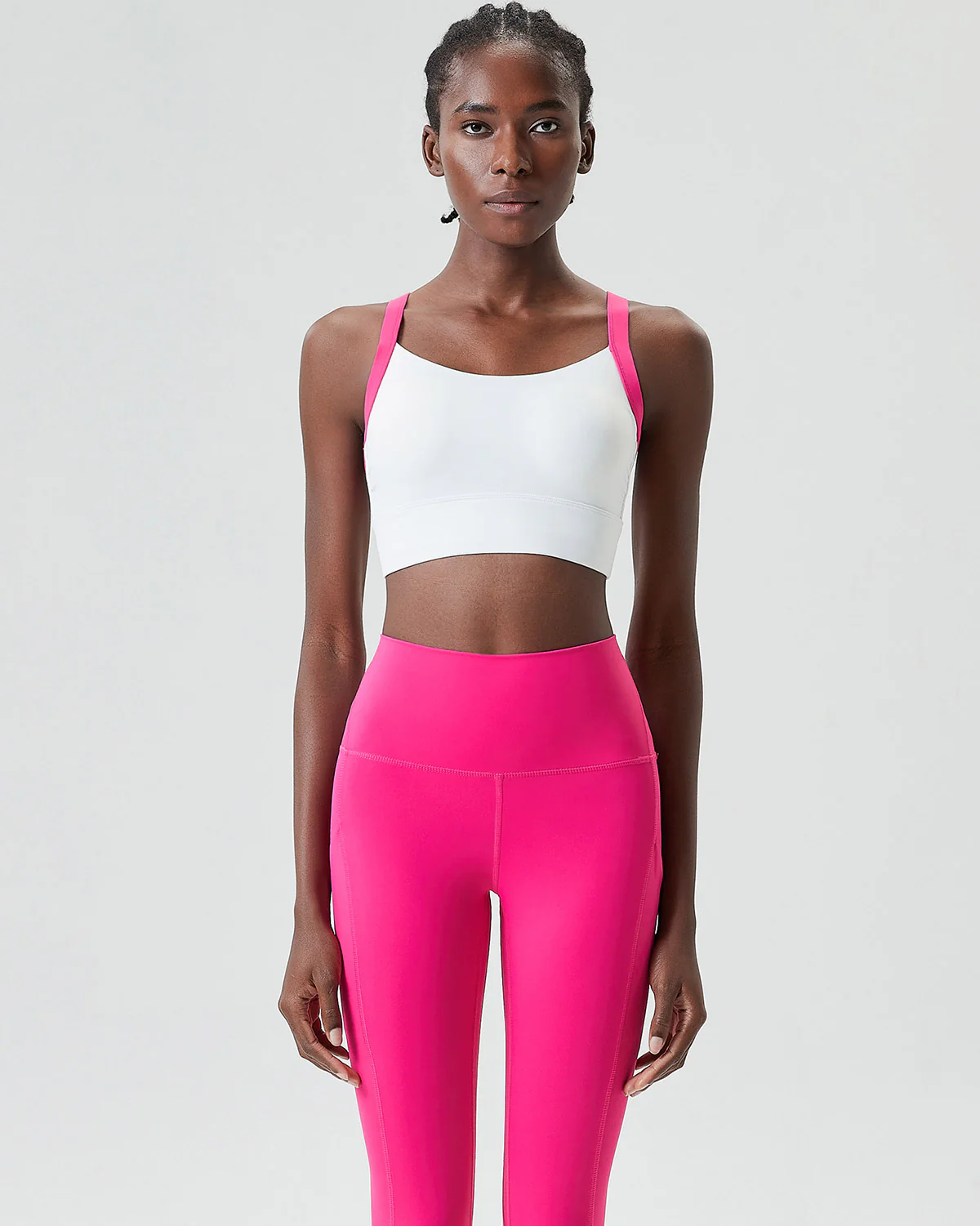 Tamsin Sports Bra - Fuchsia - Image 7