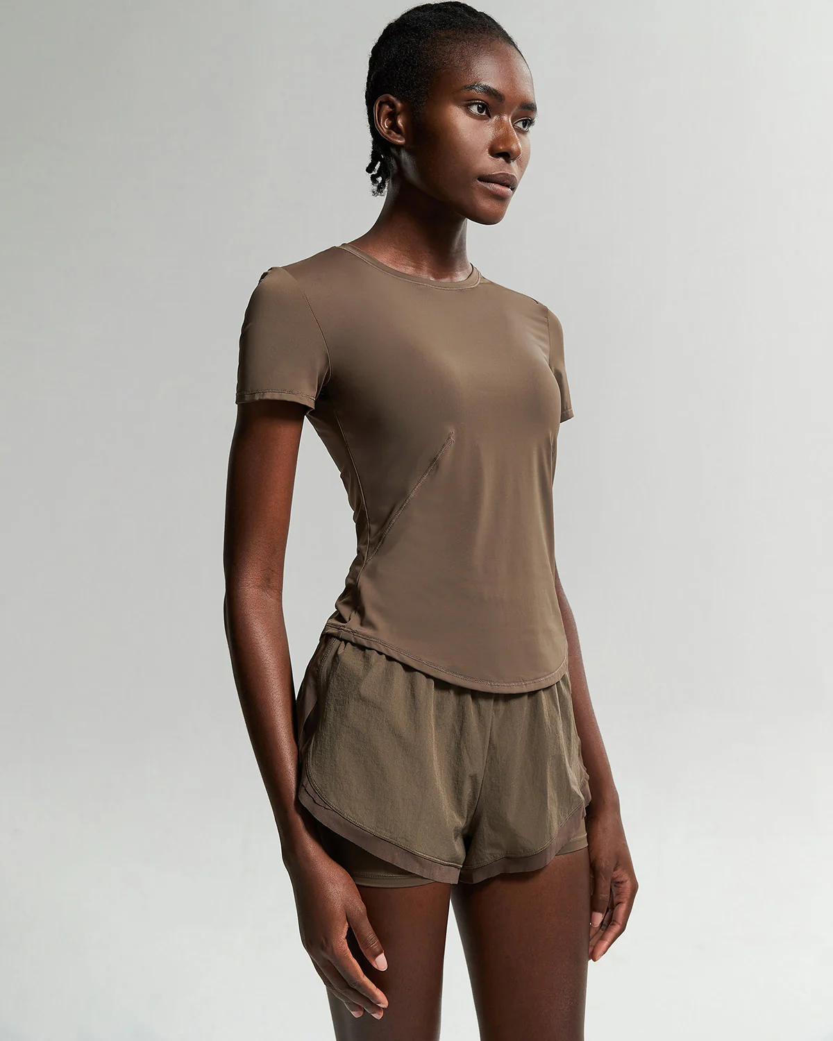 Vesper Shorts - Brown - Image 6