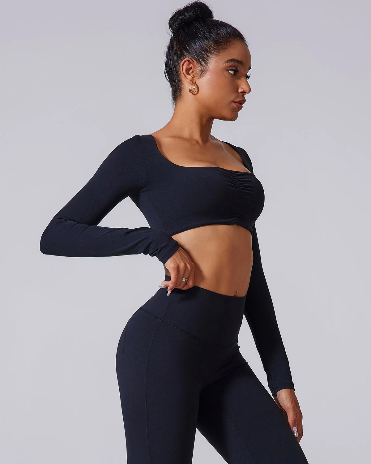 Vespera Long Sleeve - Black - Image 4