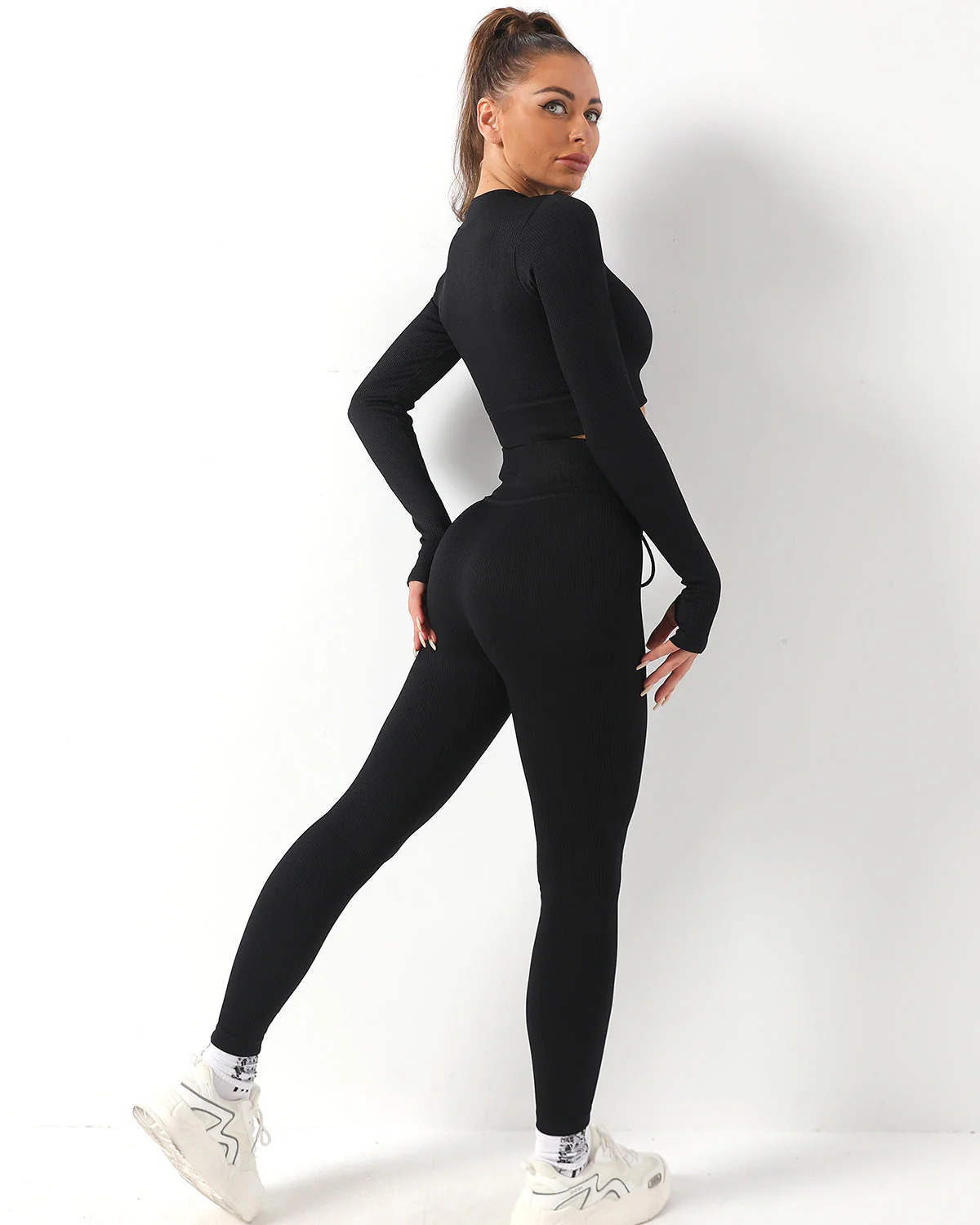 Wella Long Sleeve - Black - Image 6