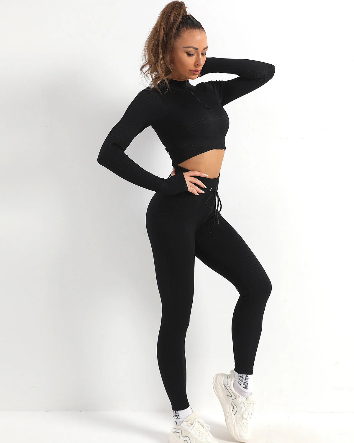 Wella Long Sleeve - Black - Image 8