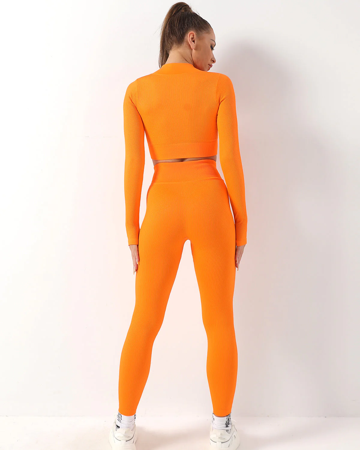 Wella Long Sleeve - Orange - Image 7