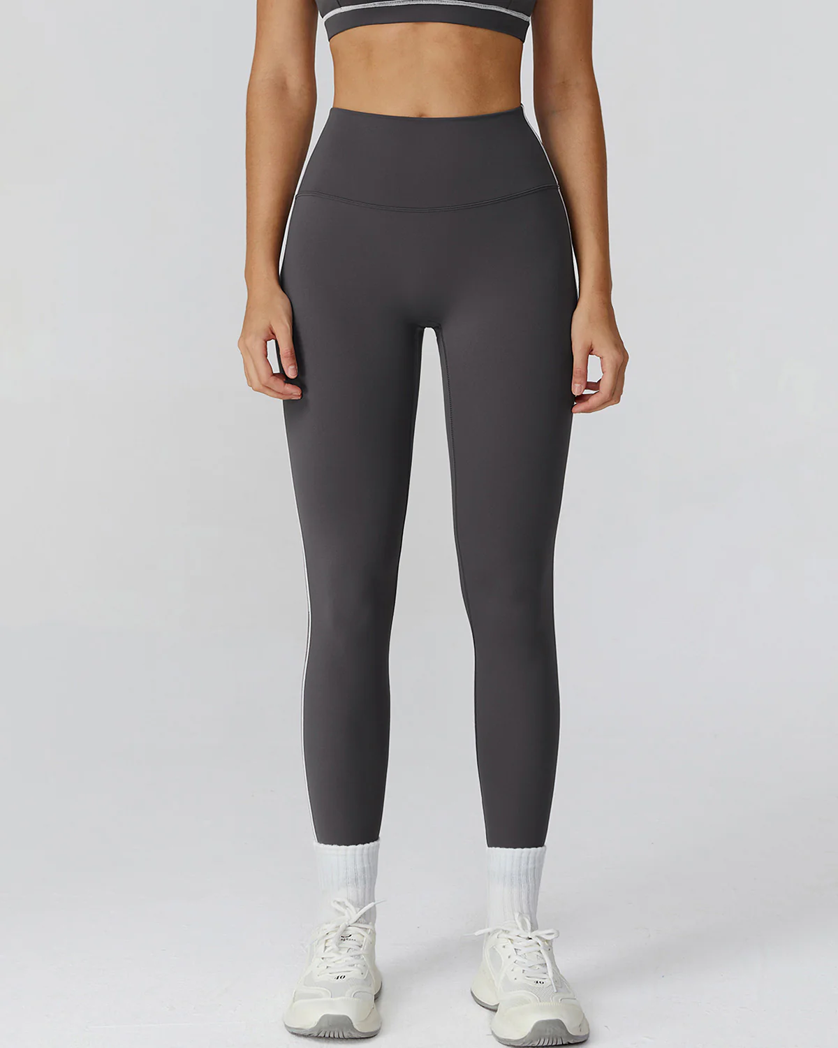 Wren Seamless Leggings - Grey - Image 3