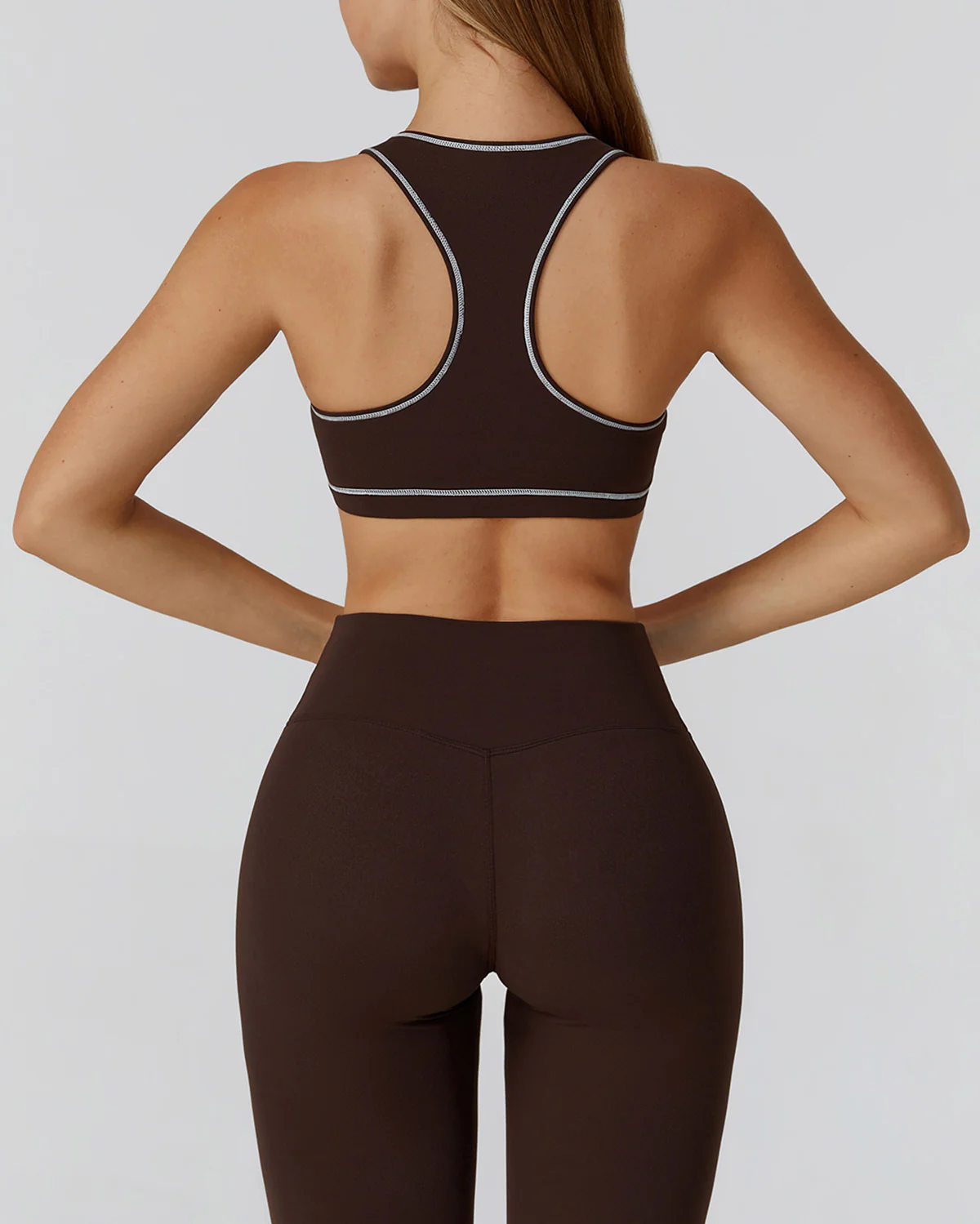 Wren Sports Bra - Brown