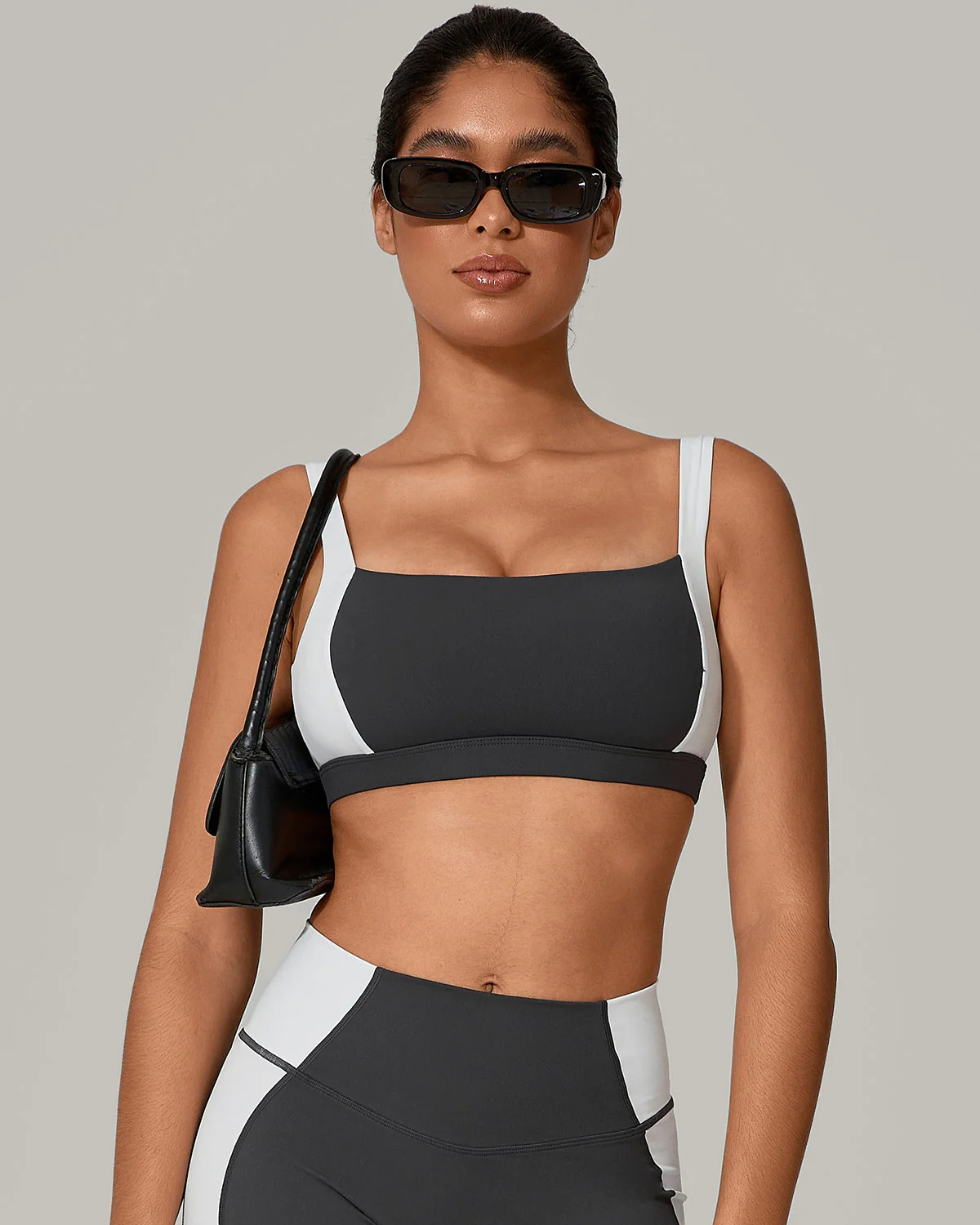 Xanthia Sports Bra - Grey - Image 4