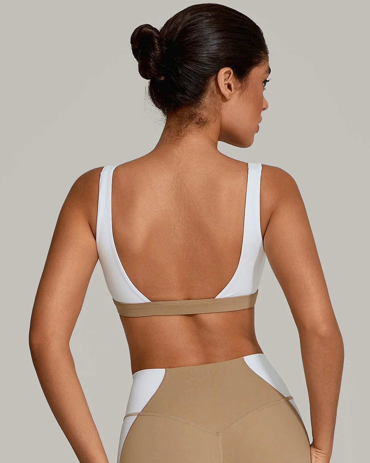 Xanthia Sports Bra - Khaki - Image 2