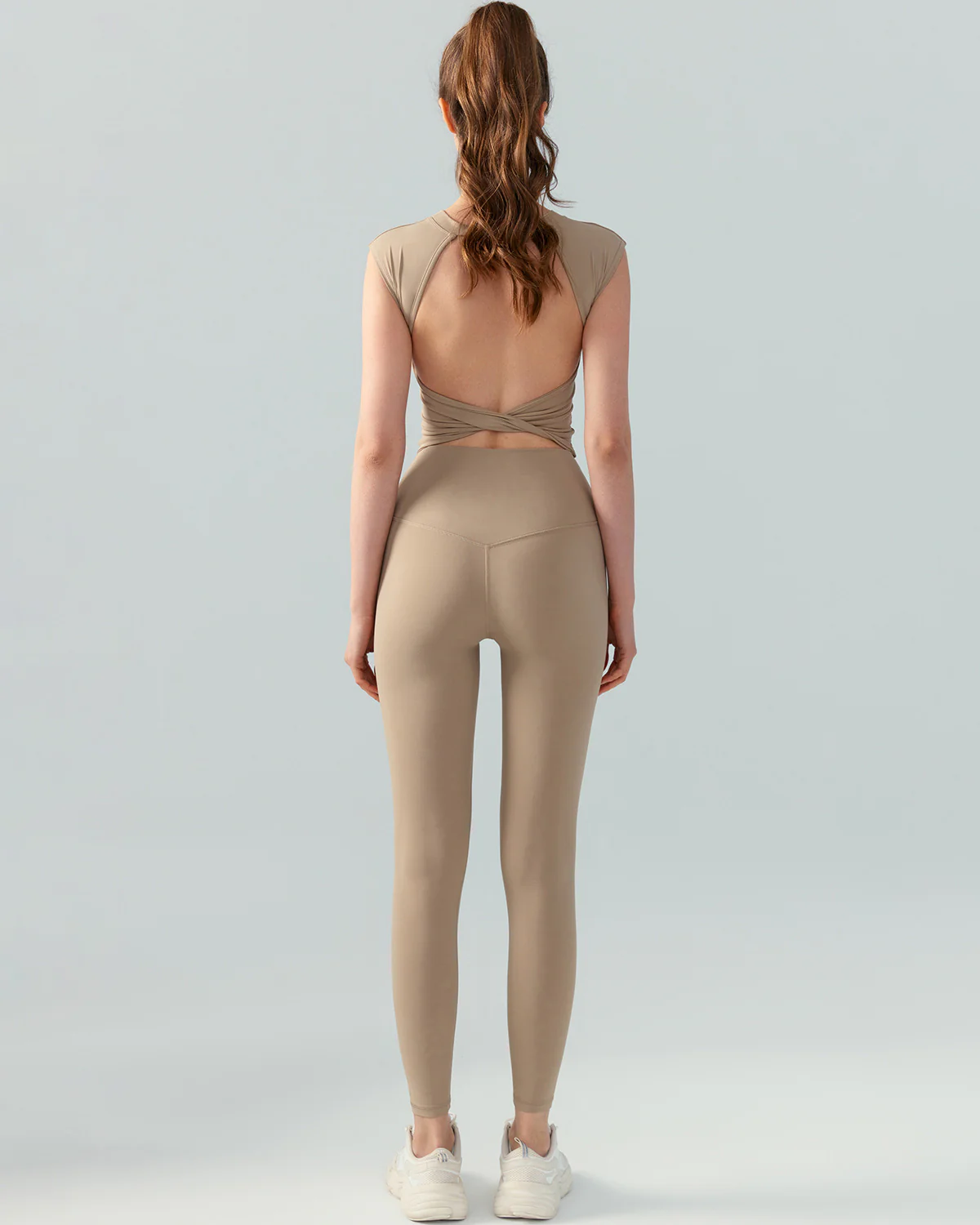 Yasmin Seamless Leggings - Khaki - Image 8