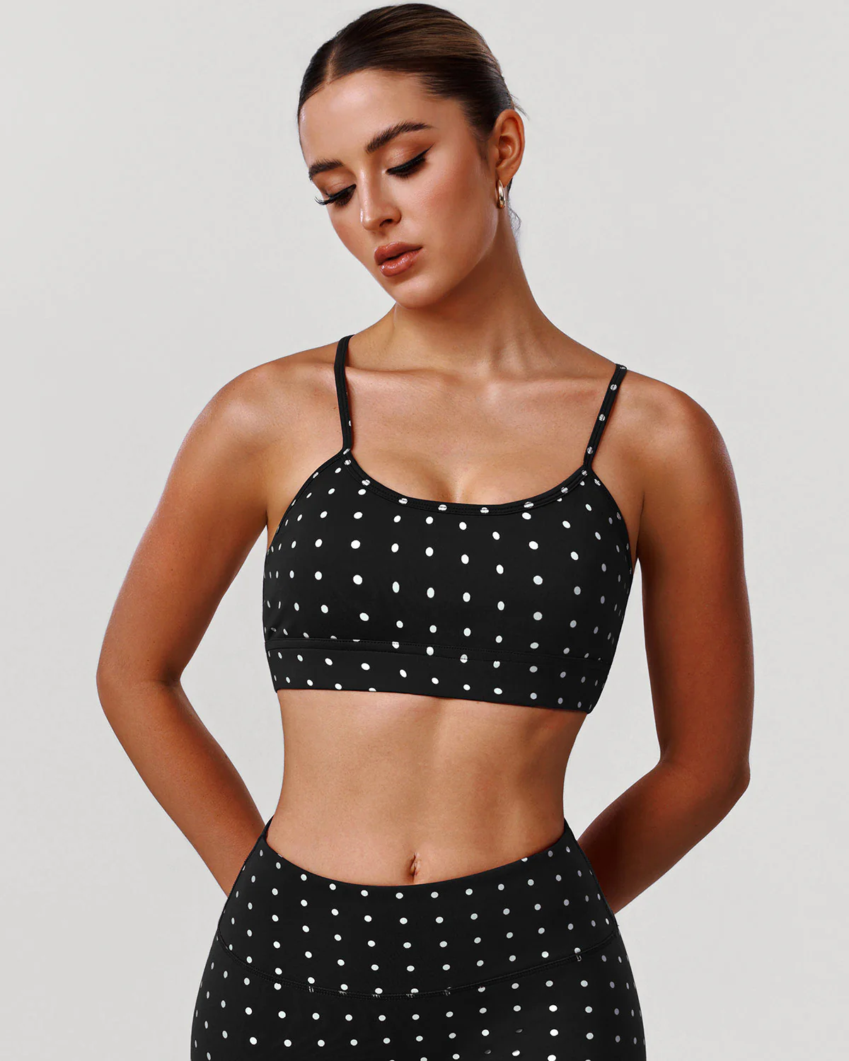 Zafira Sports Bra - Black - Image 2