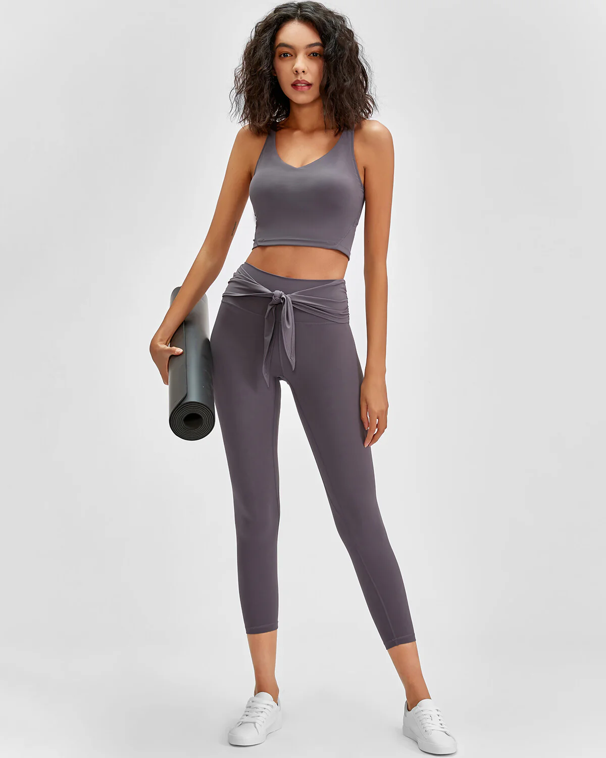 Zelda Crop Top - Grey - Image 5