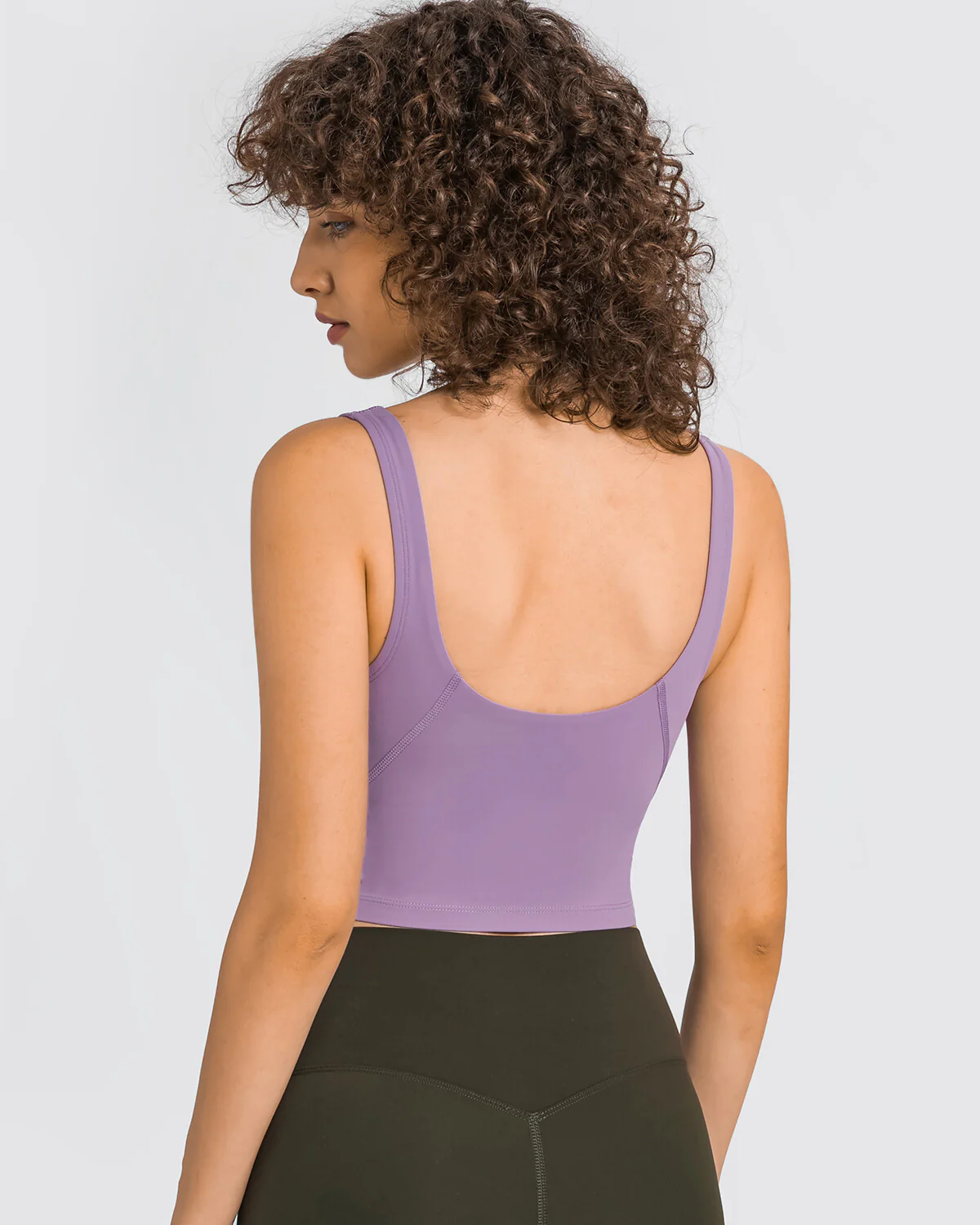 Zelda Crop Top - Purple - Image 2