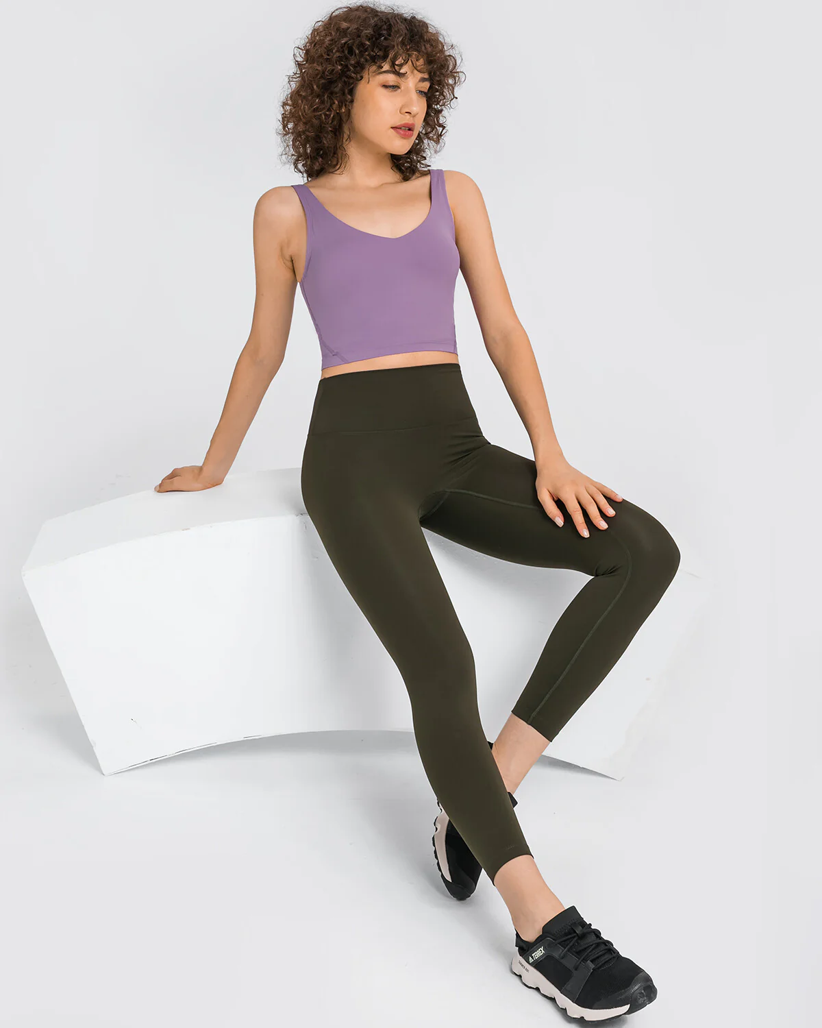 Zelda Crop Top - Purple - Image 5